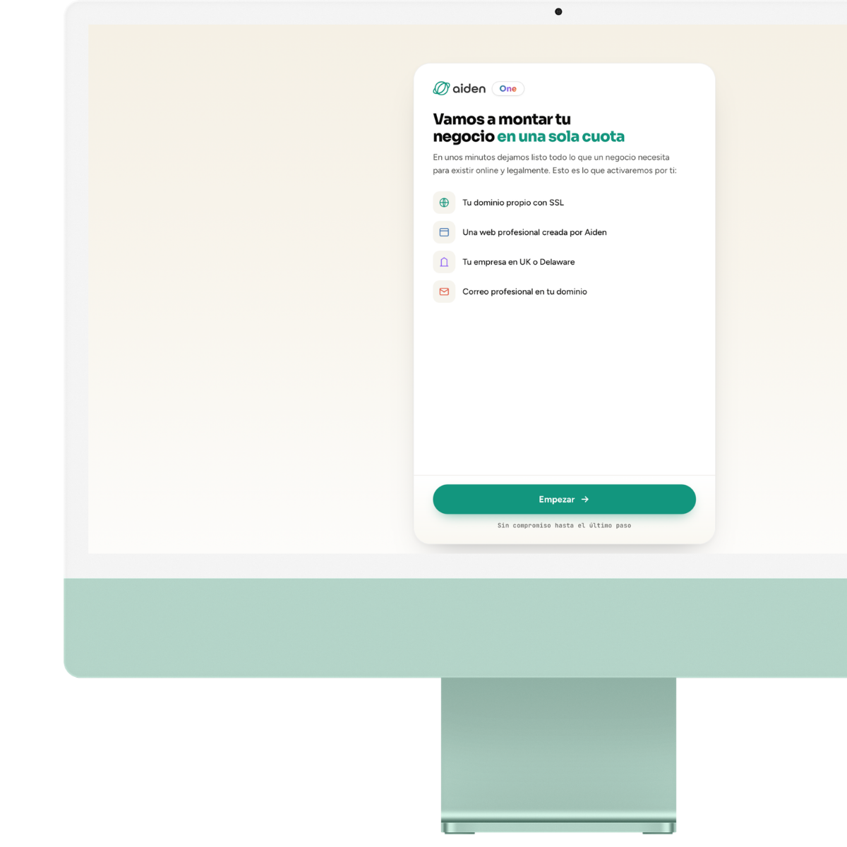 Mockup · Tu web