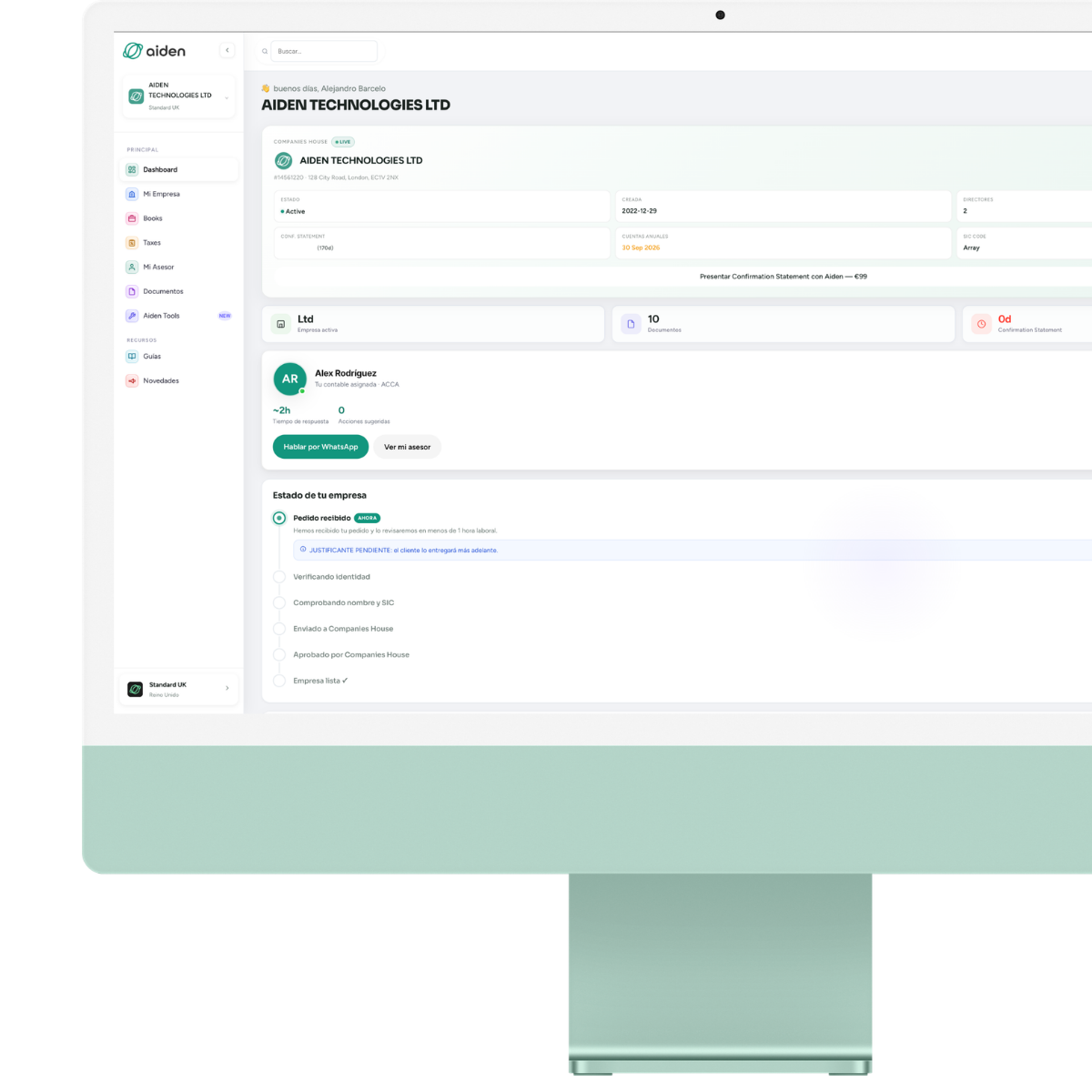 Mockup · Tu empresa